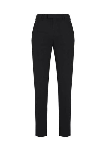 Biz Corporates Mens Slim Fit Flat Front Pant 70716R - Flash Uniforms