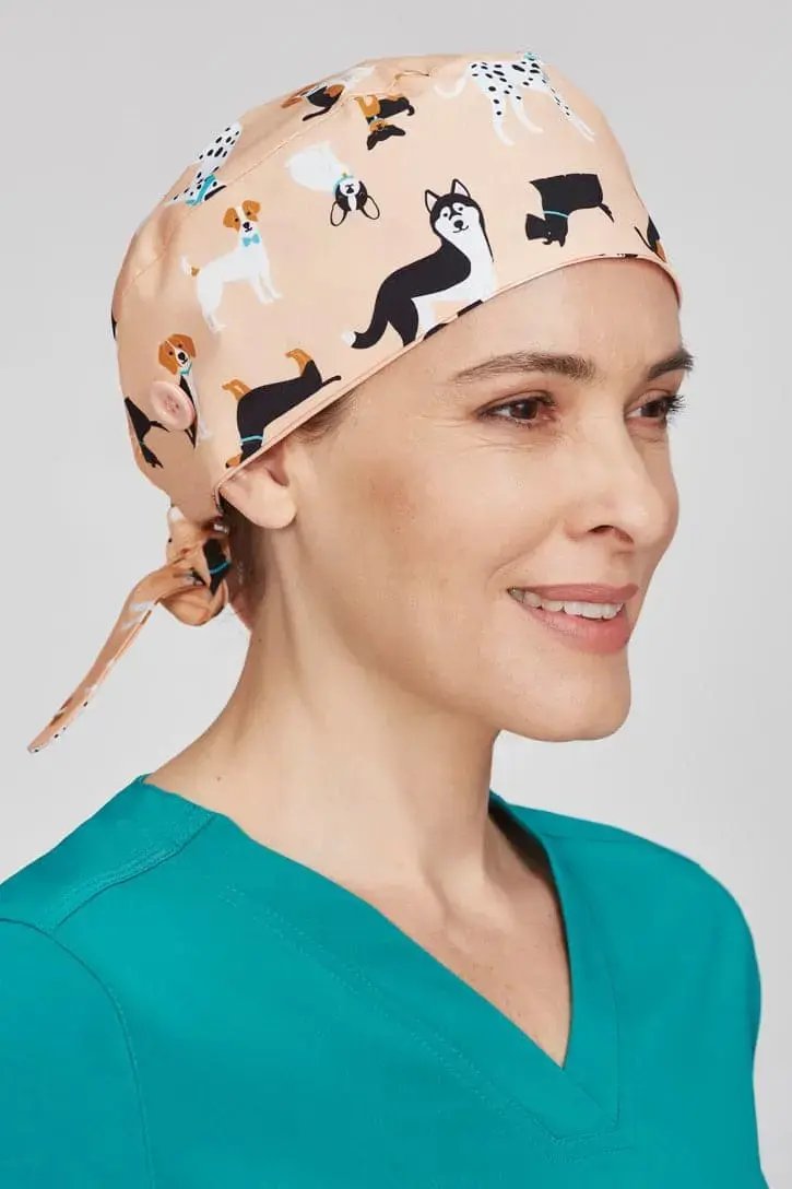 Biz Care Printed Scrub Cap CSC245U - Simply Scrubs Australia