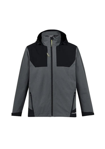Unisex Streetworx Stretch Waterproof Jacket ZJ310 Work Wear Syzmik Charcoal/Black XS