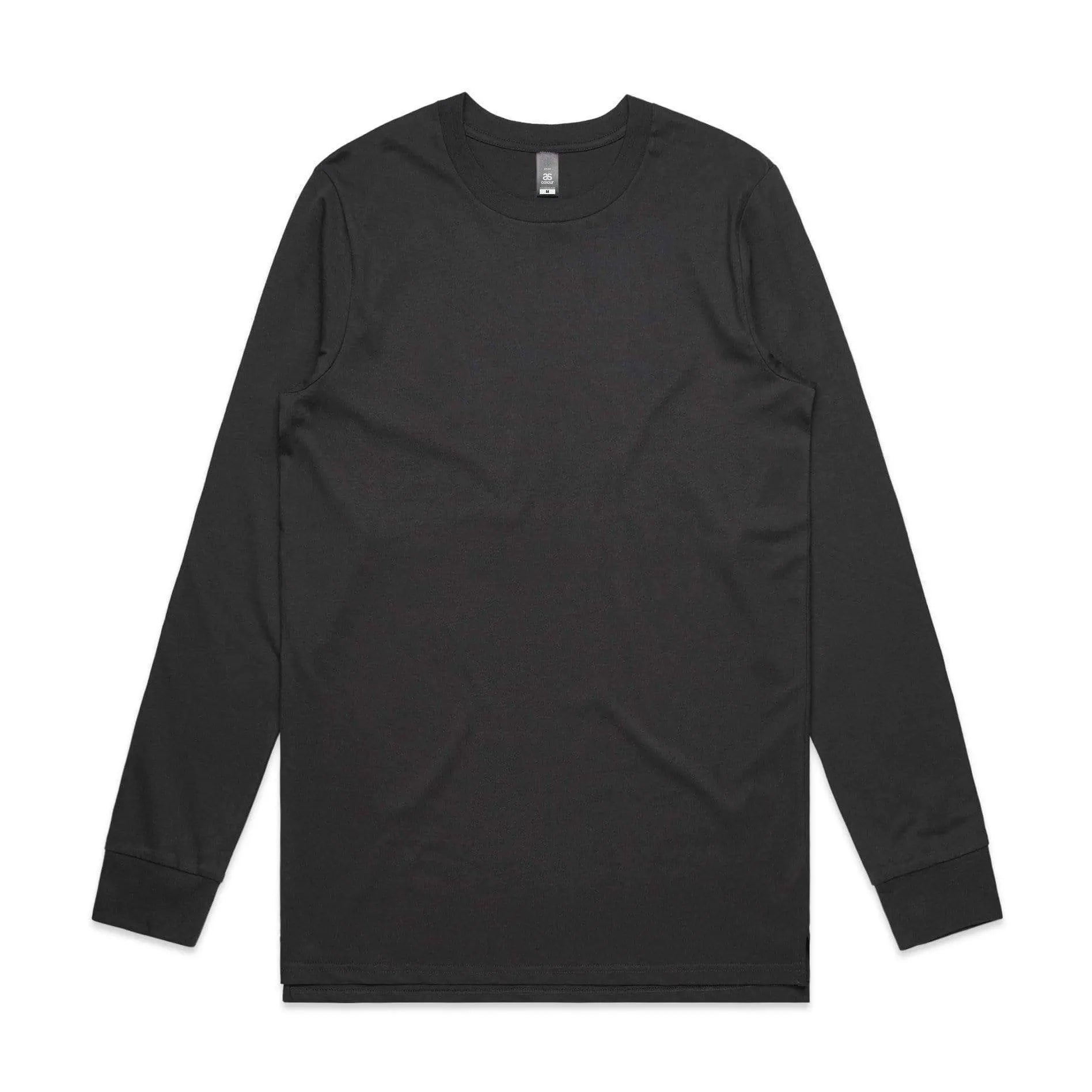 As Colour Men's base L/S tee 5029 Casual Wear As Colour COAL SML