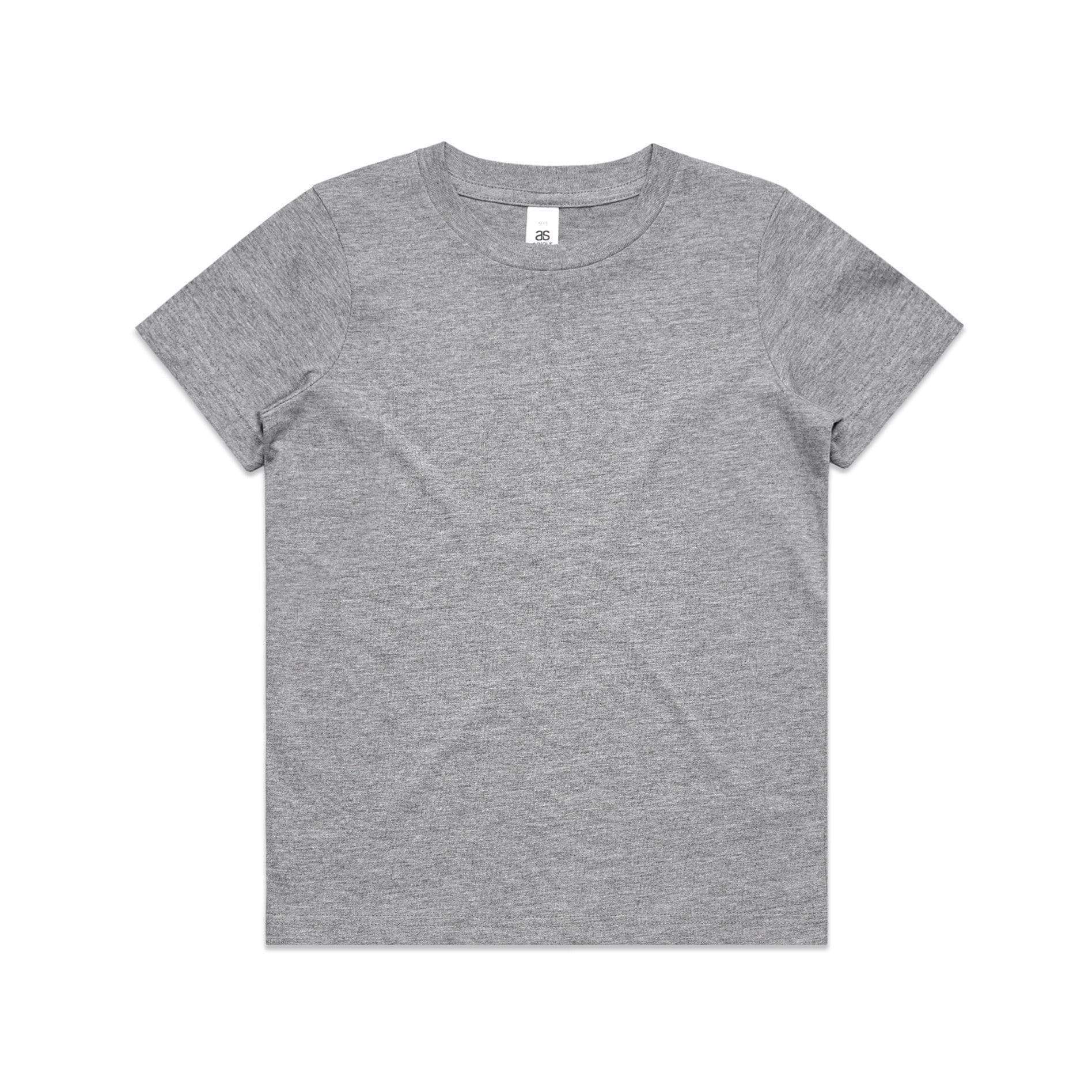 As Colour Youth tee 3006 Casual Wear As Colour GREY MARLE 8Y