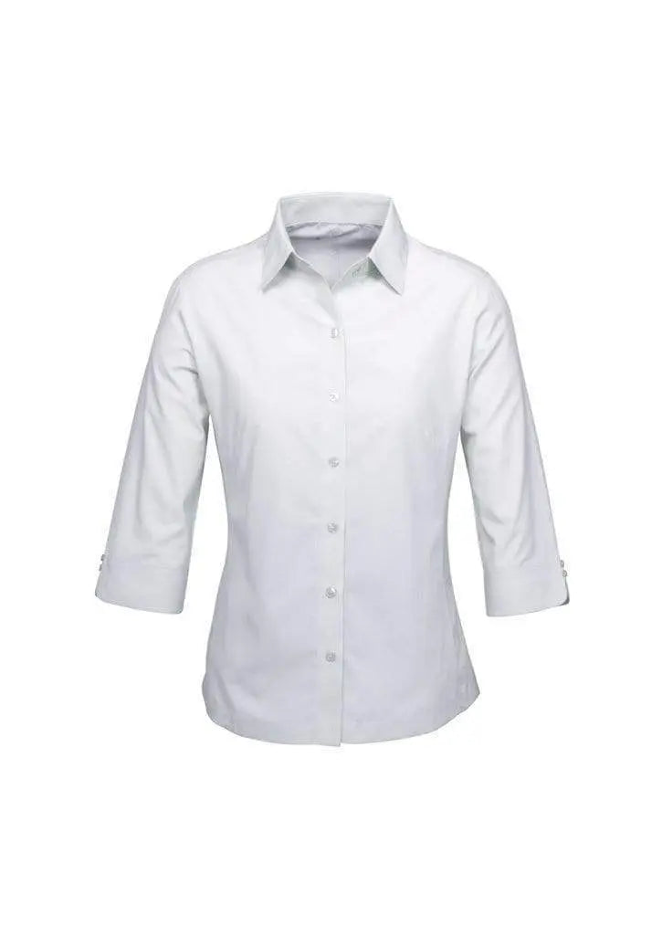 Biz Collection Corporate Wear Silver Grey / 6 Biz Collection Women’s Ambassador 3/4 Sleeve Shirt S29521