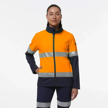 Kinggee Women's Spliced Softshell Jacket K45006