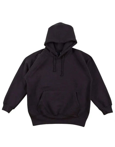 WINNING SPIRIT WARM HUG Kids' Fleece Hoodie FL07K Casual Wear Winning Spirit Black 6K