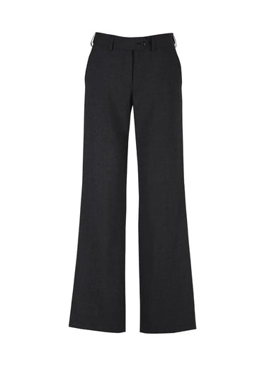 Biz Corporates Womens Mid Rise Adjustable Waist Pant 14015 - Flash Uniforms