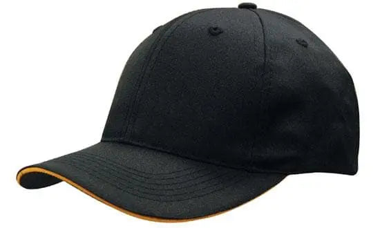 Headwear Beathable P/twill W/sandwich Cap X12 - 4009 - City Workwear