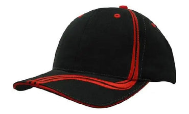 Headwear Cap With Sandwich & Emb Lines X12 - 4099 - City Workwear