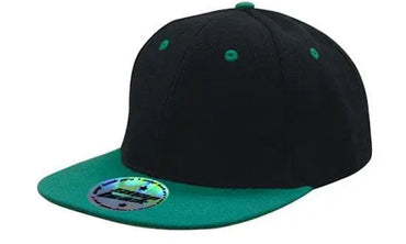 Headwear Two Tone Flat Peak Cap X12 - 4106 - City Workwear