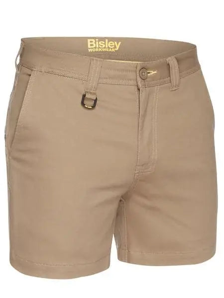 Bisley Stretch Cotton Drill Shorts BSH1008 - City Workwear