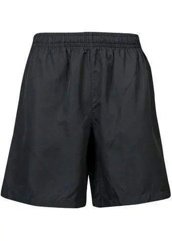 Aussie Pacific Kids Pongee Shorts 3602 Active Wear Aussie Pacific Black 4