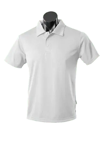 Aussie Pacific Kids Botany Polo Shirt 3307 Casual Wear Aussie Pacific White 6