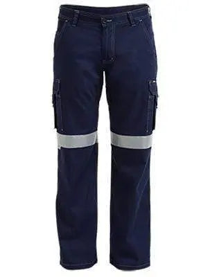 Bisley Workwear Work Wear NAVY (BPCT) / 77R BISLEY WORKWEAR 3M TAPED COOL VENTED LIGHTWEIGHT CARGO PANT BPC6431T