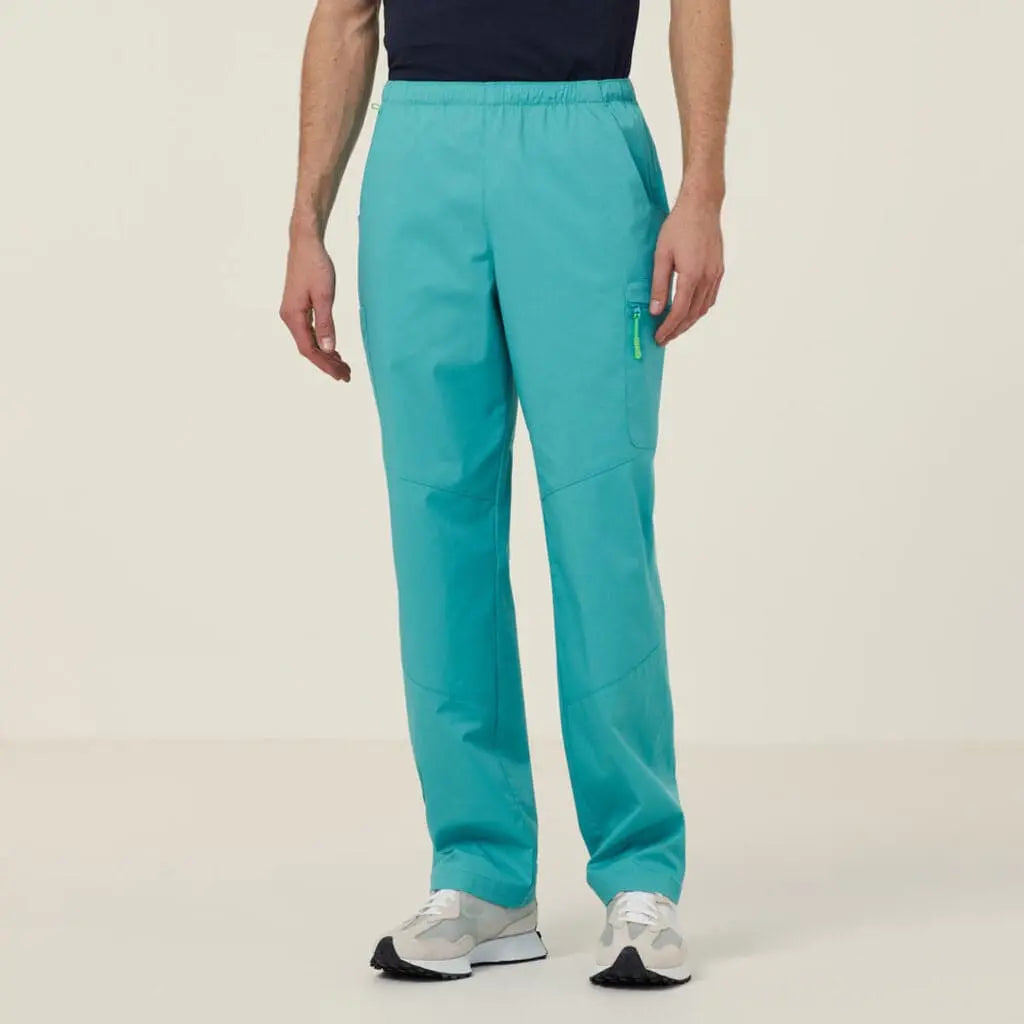 Rontgen Elastic Waist Scrub Pant CATQ4F-BLA - City Workwear