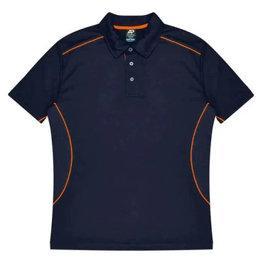 Aussie Pacific Kuranda Men's Polo Shirt 1323 Aussie Pacific NAVY/FLURO ORANGE S