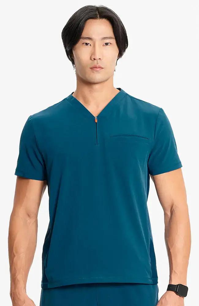 Cherokee Infinity Men's Zip Up Scrub Top IN702A  Simply Scrubs Australia