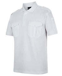 Jb's Short Sleeve Epaulette Polo Shirt 210ES - City Workwear