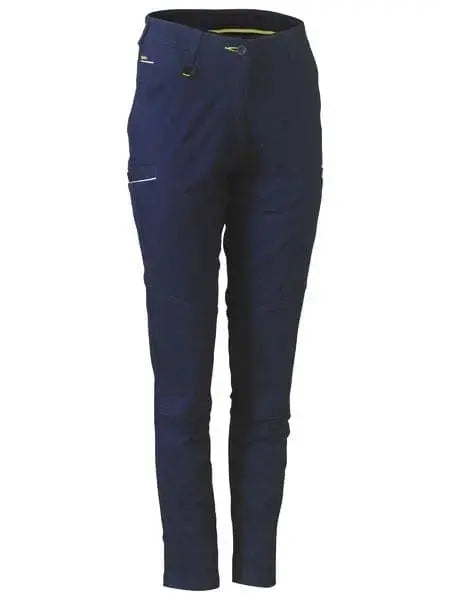 Bisley Women's Mid Rise Stretch Cotton Pants BPL6015 - Allsorts Workwear