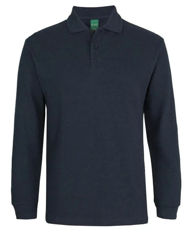 Jb's Popcorn Cotton Long sleeve Polo Shirt 2PCL Jb's Wear