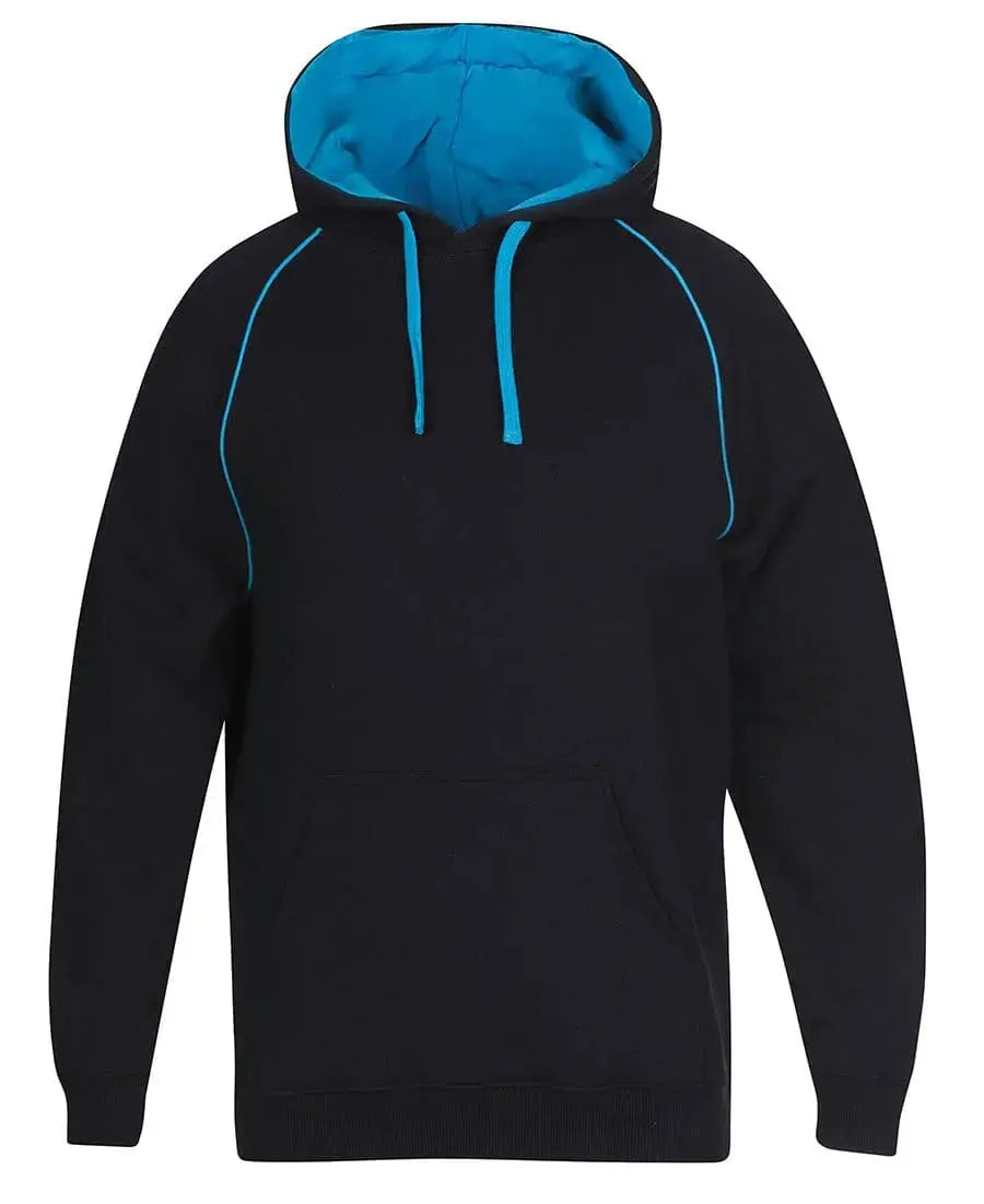 Kids Contrast Fleecy Hoodies 3CFH - Allsorts Workwear