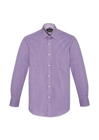 Biz Corporates Newport Mens Long Sleeve Shirt 42520  Metro Workwear