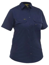 Bisley Women's X Airflow Stretch Ripstop Work Shirt BL1490 - City Workwear