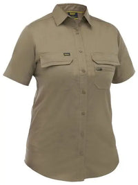 Bisley Women's X Airflow Stretch Ripstop Work Shirt BL1490 - City Workwear