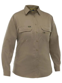 Bisley Women's X Airflow Stretch Ripstop Work Shirt BL6490 - City Workwear