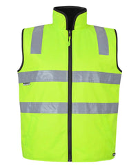JB'S Hi-Vis Reversible Vest 6D4RV - City Workwear