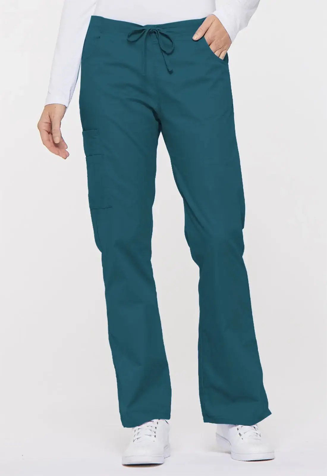 Dickies EDS Signature Women's Flare Mid Rise Cargo Scrub Pant 86206  Simply Scrubs Australia