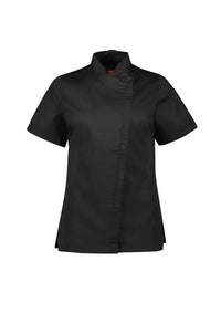 Biz Collection Womens Alfresco Short Sleeve Chef Jacket CH330LS - City Workwear