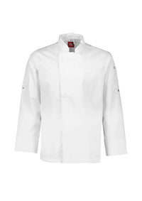 Biz Collection Men's Alfresco Long Sleeve Chef Jacket CH330ML - City Workwear