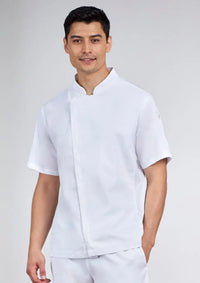 Biz Collection Men's Alfresco Short Sleeve Chef Jacket CH330MS - City Workwear