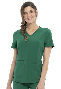 Cherokee Atmos Women'sKnit Inset Scrub Top CK837A  Simply Scrubs Australia
