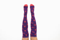 Softies Women's Fashion Pink Breast Cancer Ribbon Nursing Socks PBCS01 - City Workwear