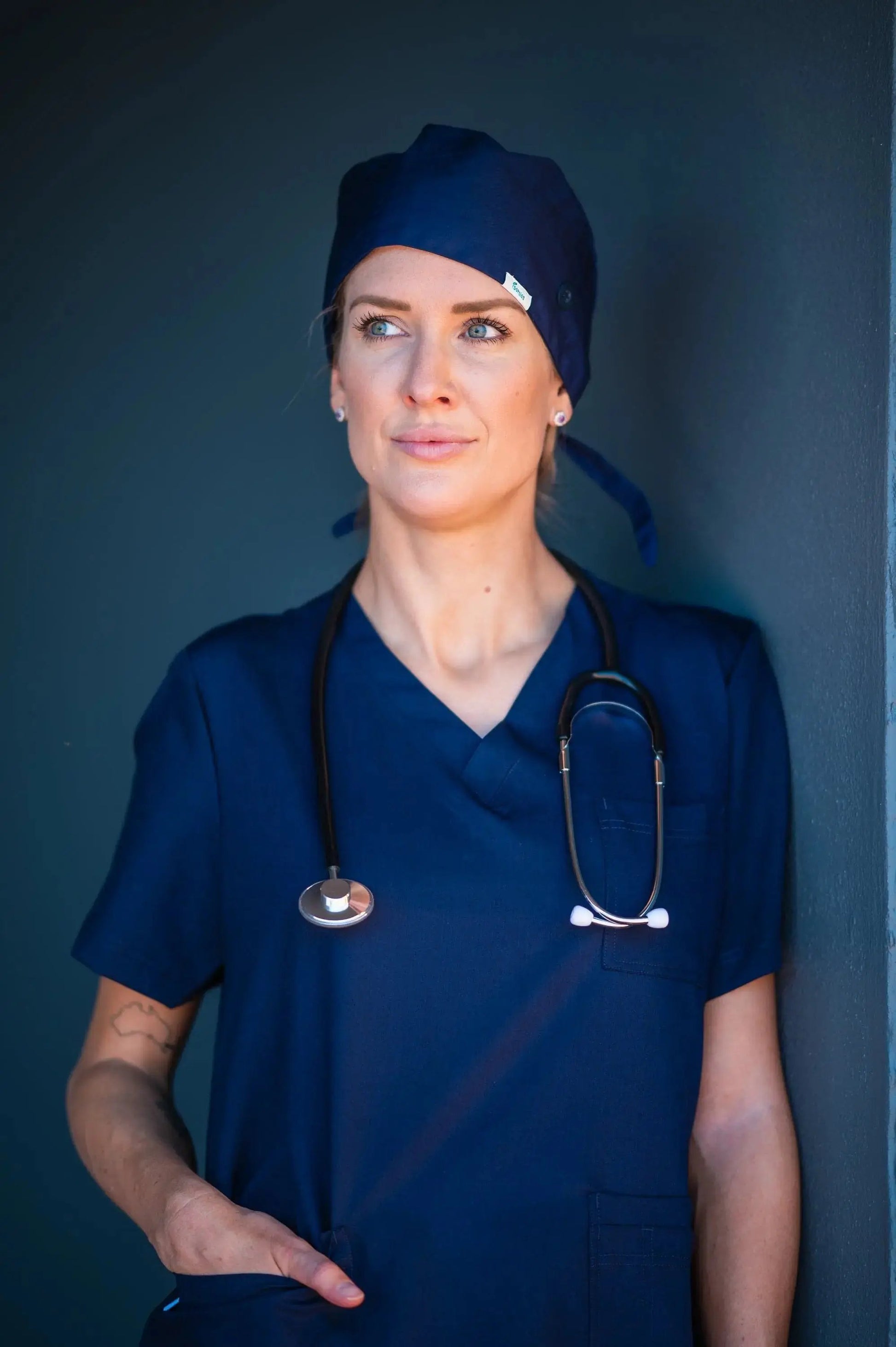 Softies Plain Scrub Hat SCP01 - Simply Scrubs Australia