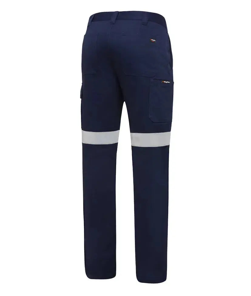 KingGee Men's Basic Reflective Cargo Drill Pants K53015  Metro Workwear