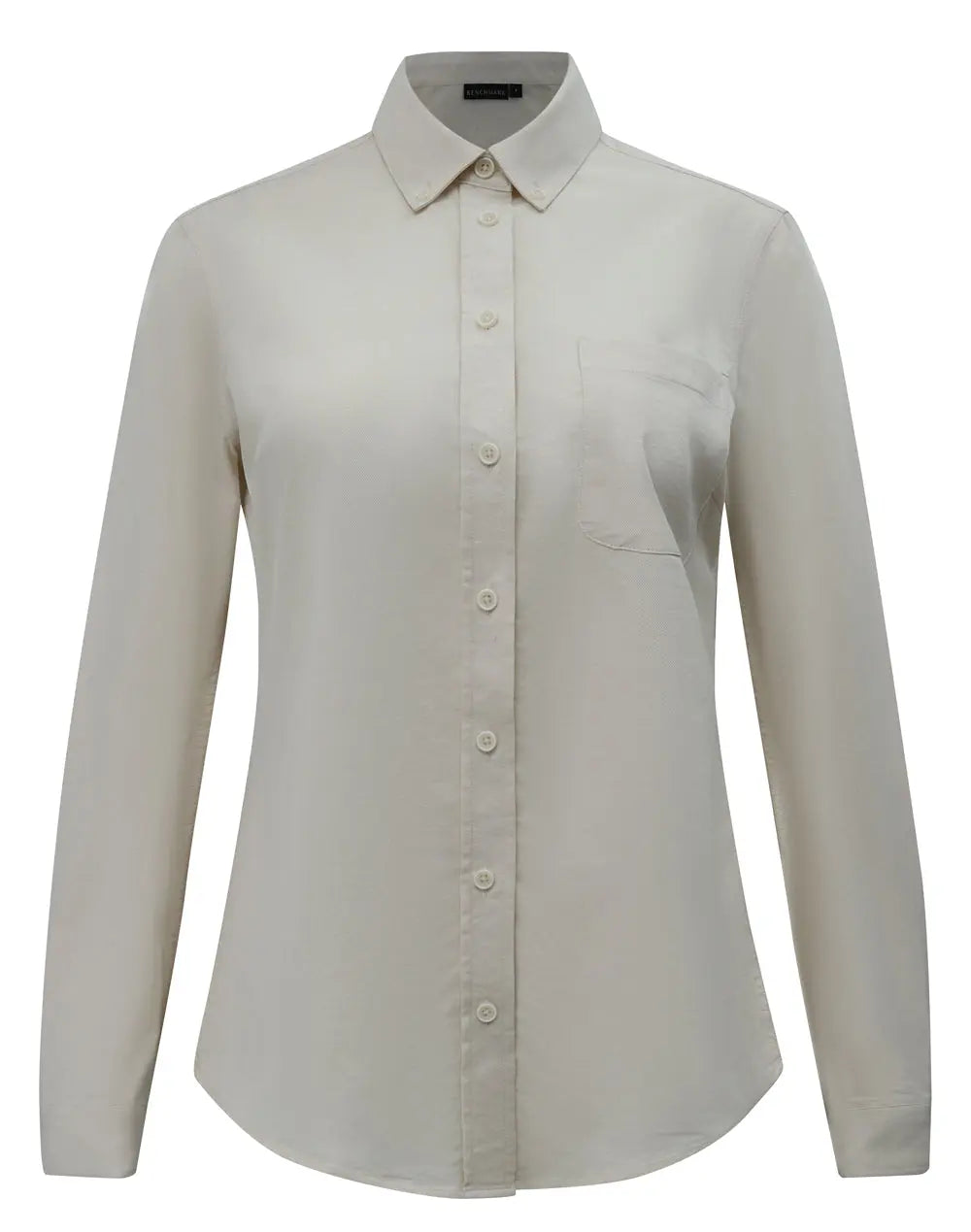 Benchmark Women's Smart Casual Cotton Blend Long Sleeve Shirt M8009L 