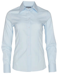 BENCHMARK Women's Self Stripe Long Sleeve Shirt M8100L Benchmark