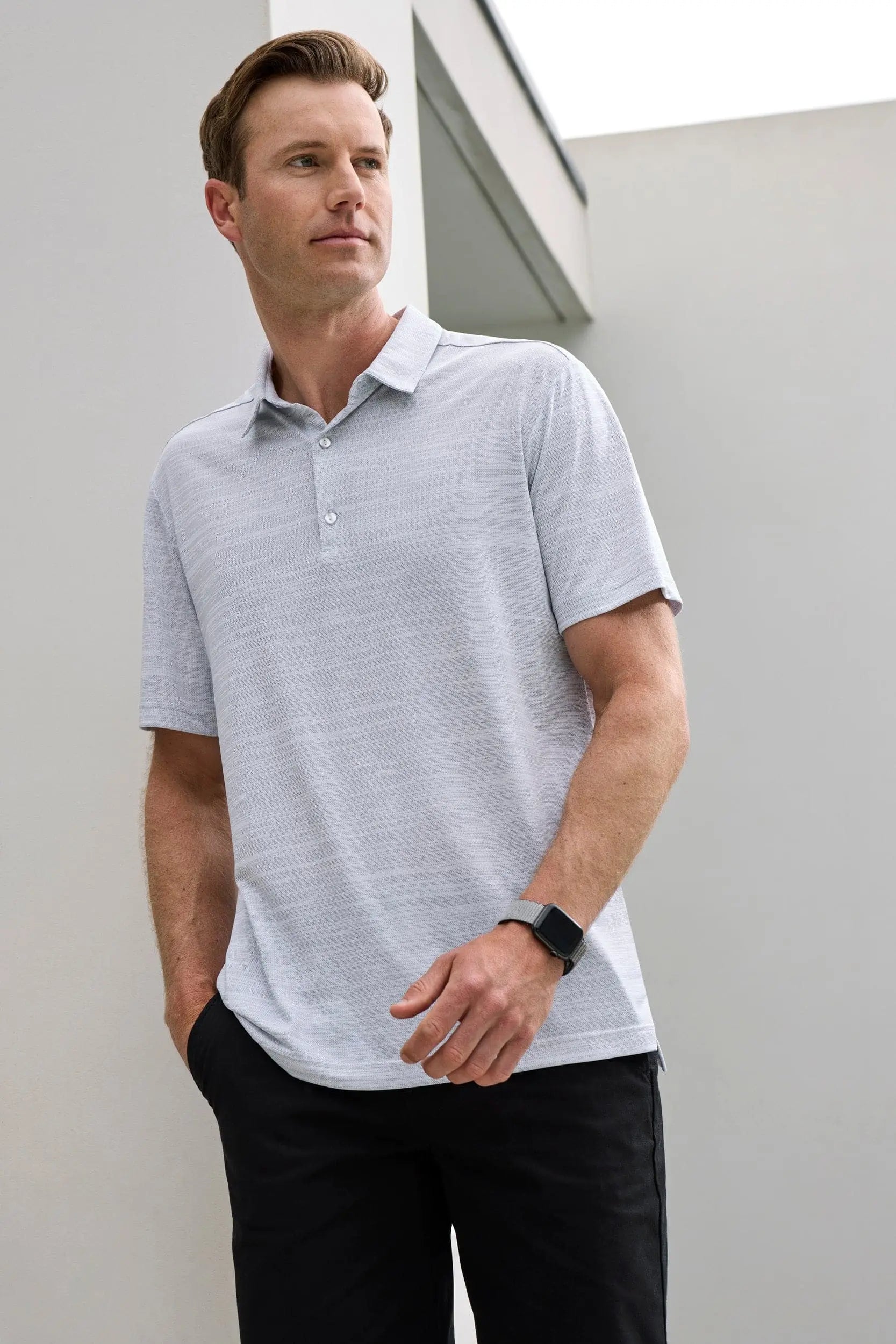 Biz Collection Men's Orbit Short Sleeve Polo Shirt P410MS - City Workwear