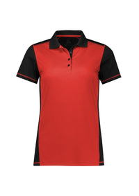 Biz Collection Womens Dart Contrast Polo Shirt P419LS - City Workwear