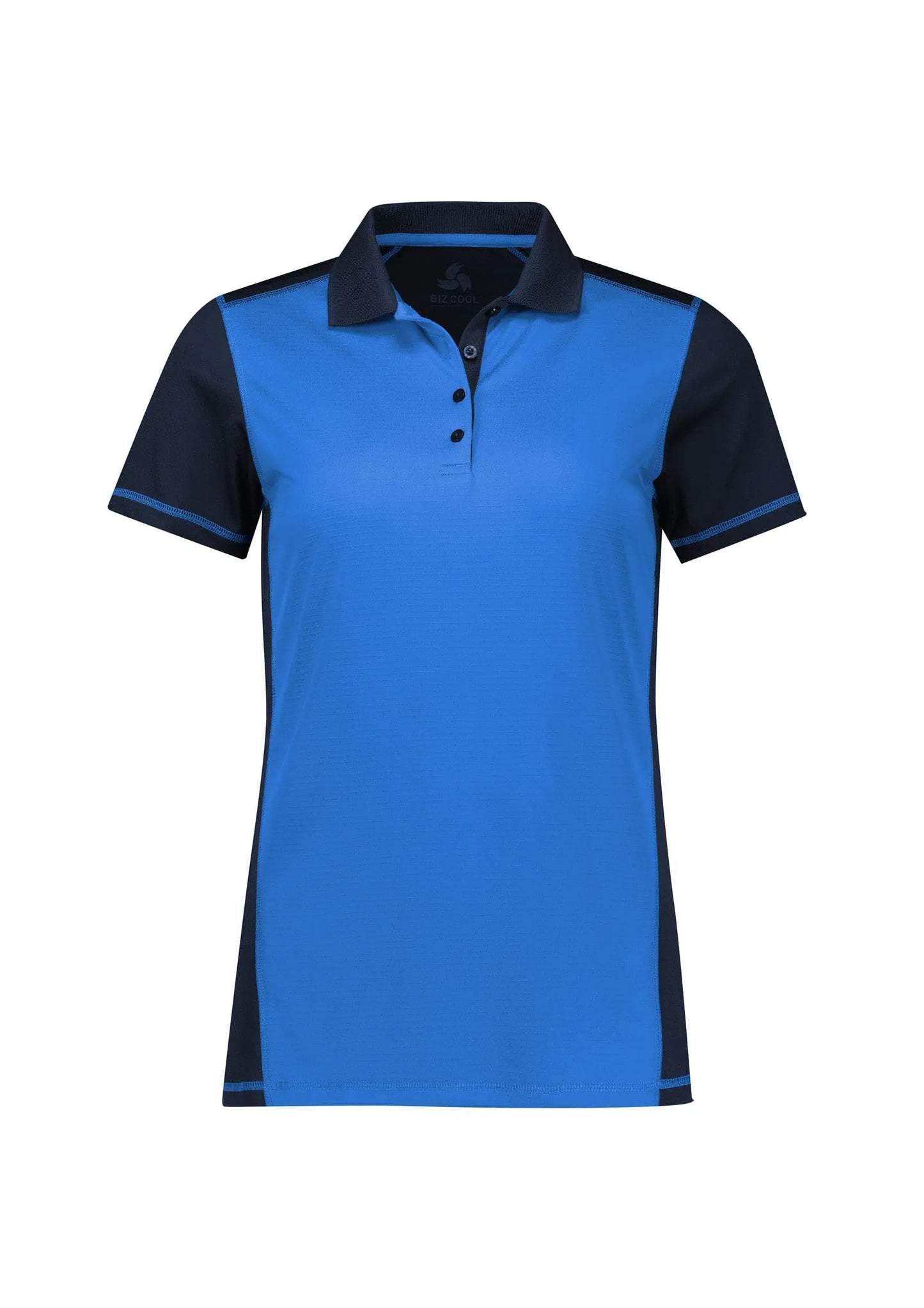 Biz Collection Womens Dart Contrast Polo Shirt P419LS - City Workwear