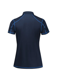 Biz Collection Womens Dart Contrast Polo Shirt P419LS - City Workwear