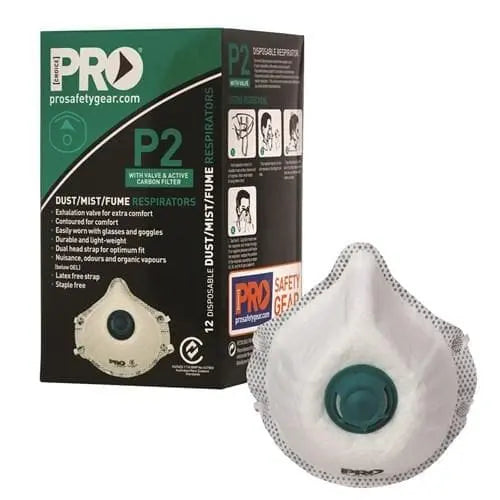 Pro Choice P2 Respirator, With Valve & Carbon Filter - PC531 - City Workwear