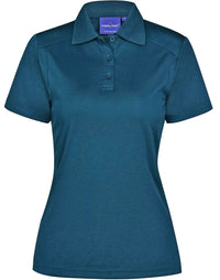 Winning Spirit Lucky Bamboo Polo Ladies Ps60 Metro Workwear.