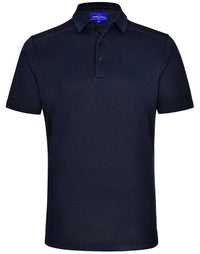 Mens Bamboo Charcoal Corporate Short Sleeve Polo PS87 Metro Workwear.