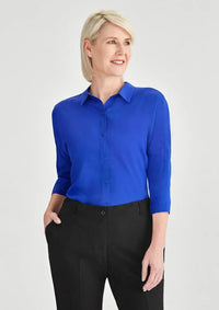 Biz Collection Dahlia 3/4 Sleeve Blouse RB366LT - City Workwear