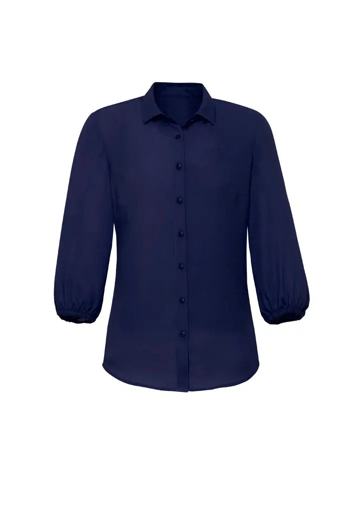 Biz Corporates Lucy 3/4 Sleeve Blouse RB965LT Biz Corporates