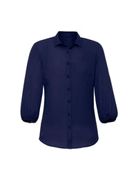 Biz Corporates Lucy 3/4 Sleeve Blouse RB965LT Biz Corporates