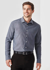 Biz Corporates Charlie Men's Slim Fit Long Sleeve Shirt RS969ML Biz Corporates
