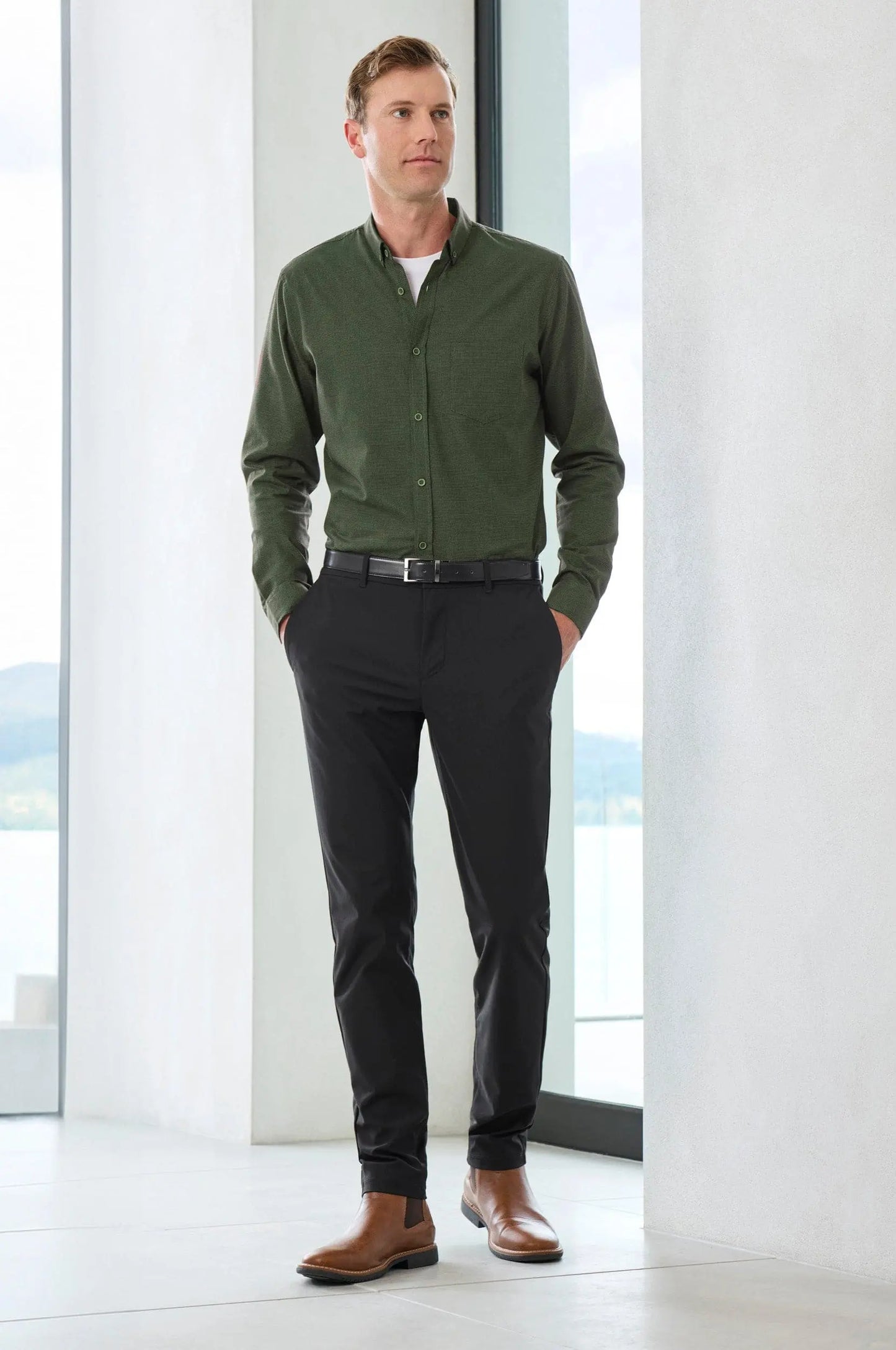 Biz Collection Men's Soul Long Sleeve Shirt S421ML - City Workwear